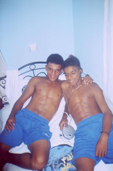 simo avec son ami